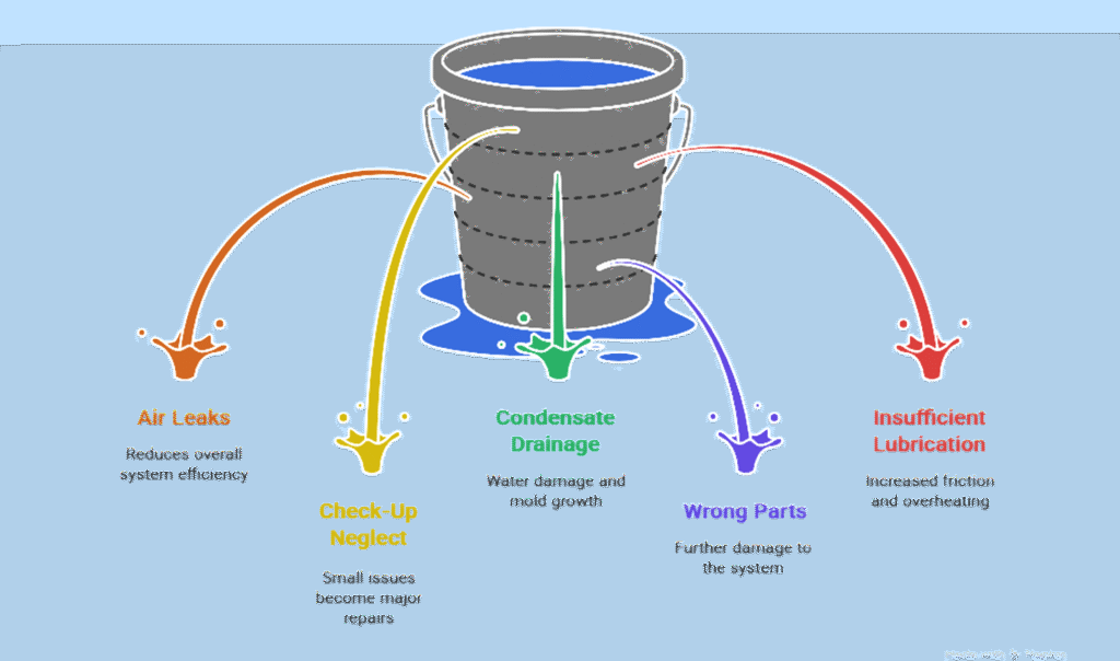 compressor maintenance mistakes