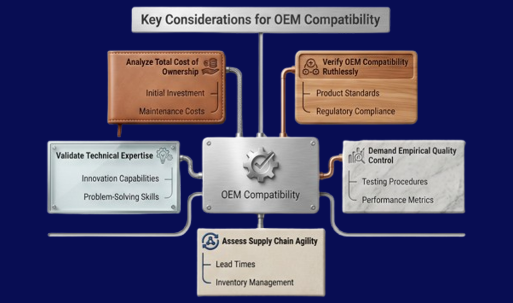 5 Key Factors When Choosing a Compressor Spare Parts Supplier